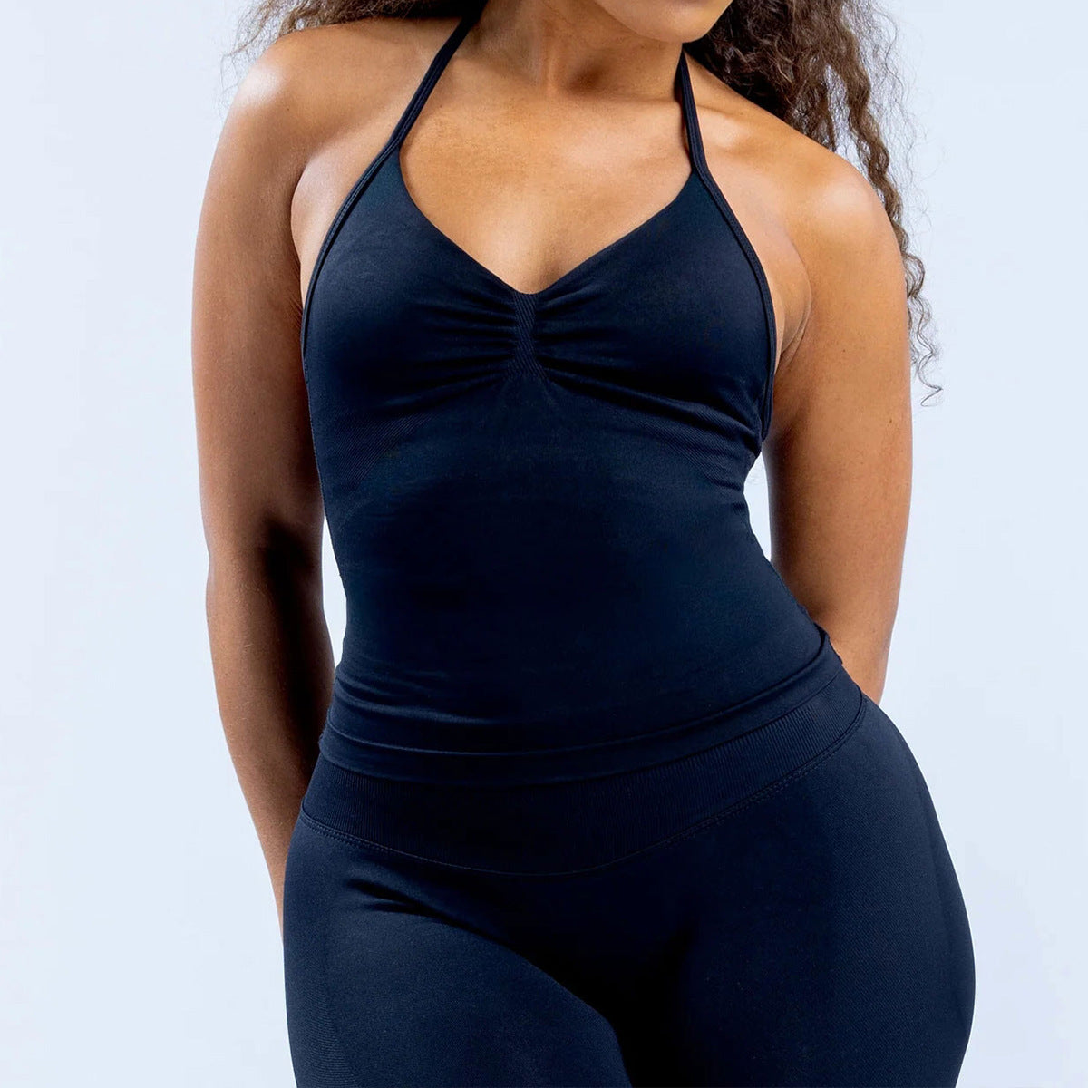 Lightweight Seamless Yoga Top with Breathable Fit