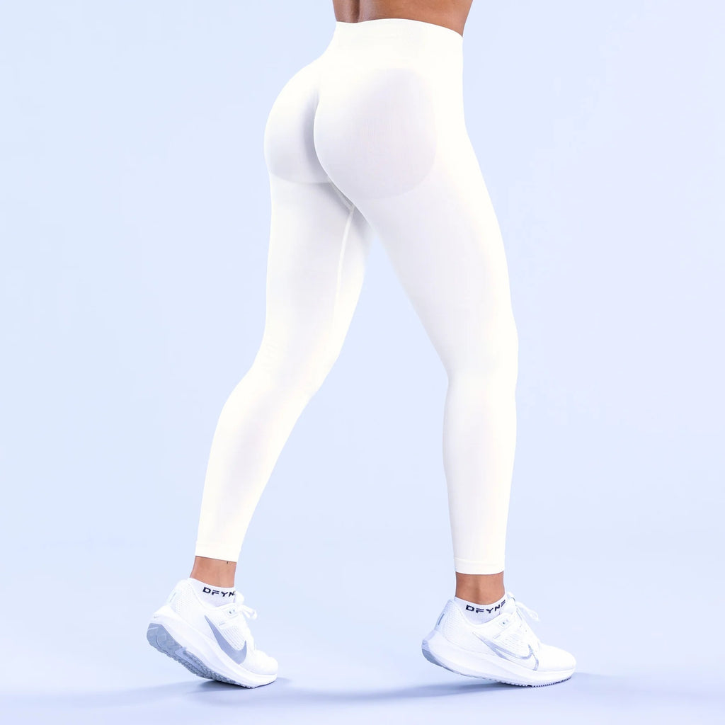 Ribbed Quick-Dry Fitness Leggings for Women