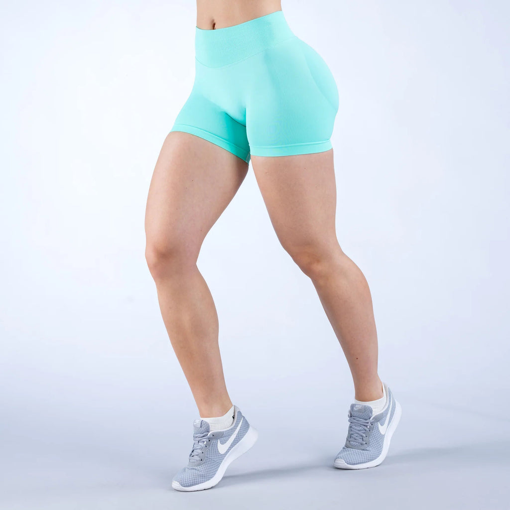 Women’s Seamless Sports Shorts High Waist Gym Wear