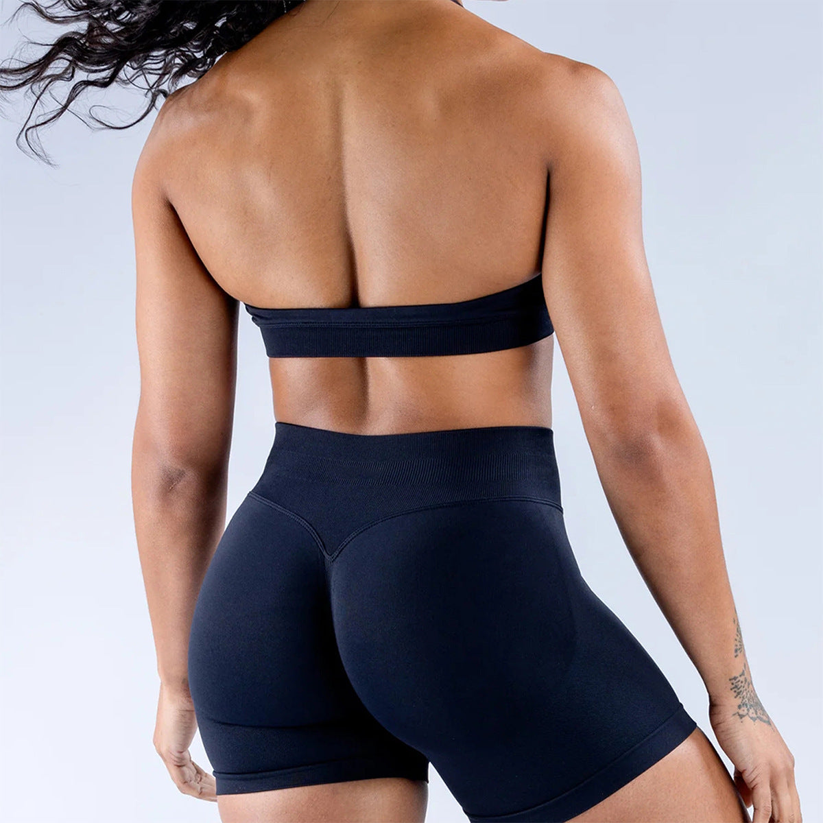 Women’s Seamless Backless Yoga Sports Bra Workout