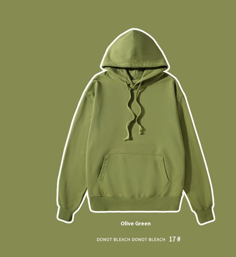 Oversized Pullover Hoodie Heavy Cotton Trendy Unisex Streetwear