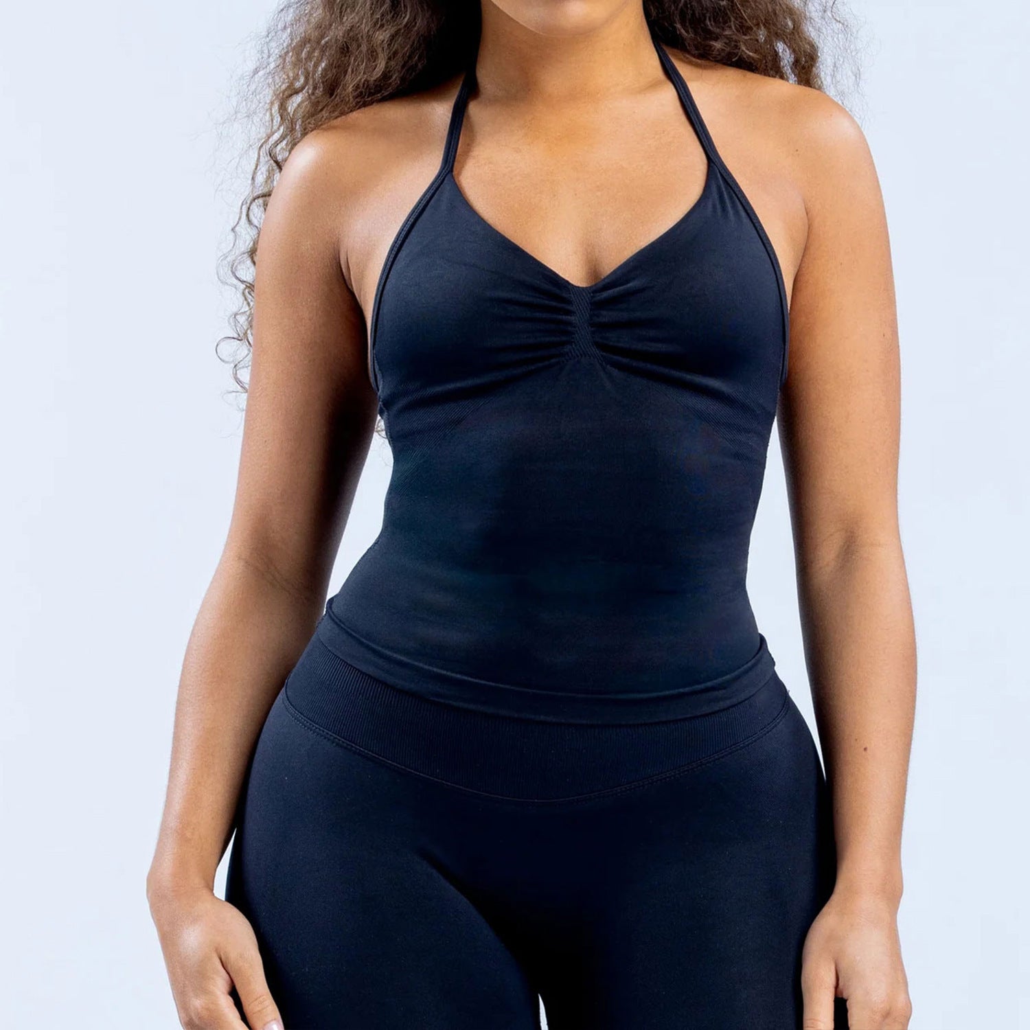 Lightweight Seamless Yoga Top with Breathable Fit