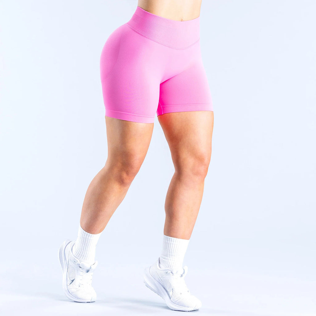 High Waist Seamless Shorts for Women Gym Training