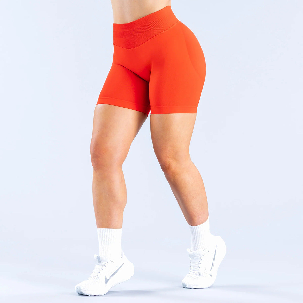Women’s Seamless Workout Shorts Yoga Gym Quick Dry