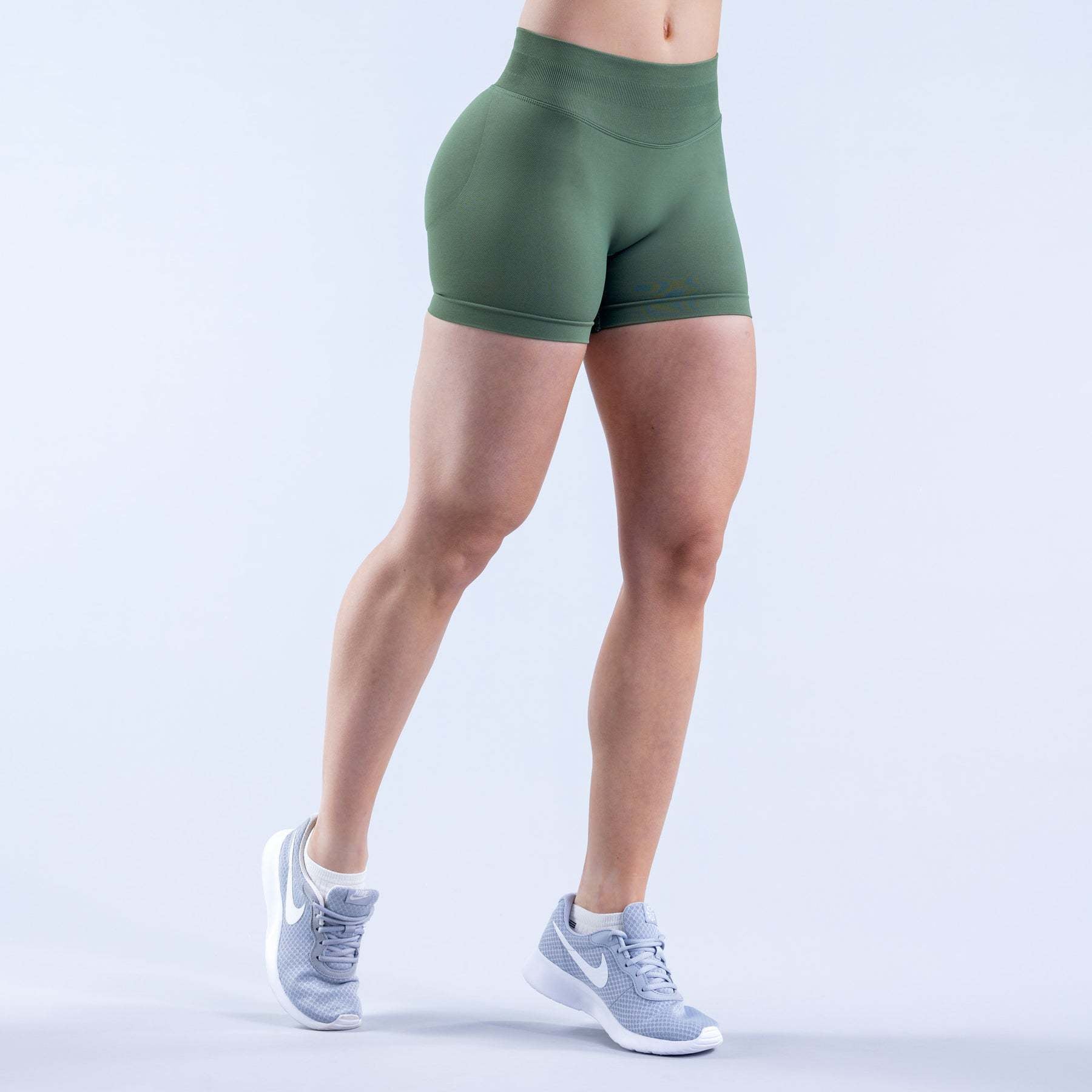 Seamless Yoga Shorts Women Breathable Gym Workout