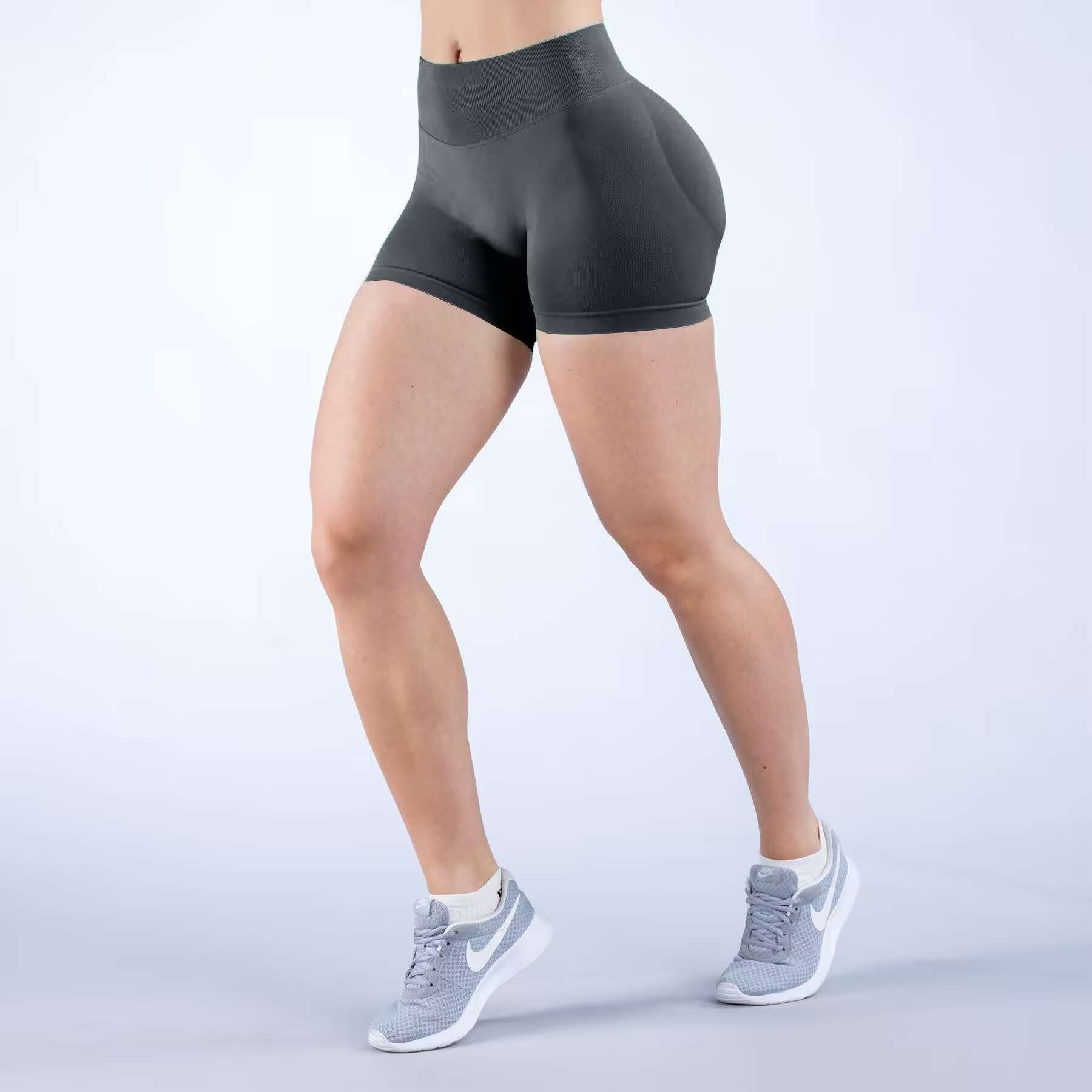 Women’s Gym Yoga Shorts High Waist Seamless Wear