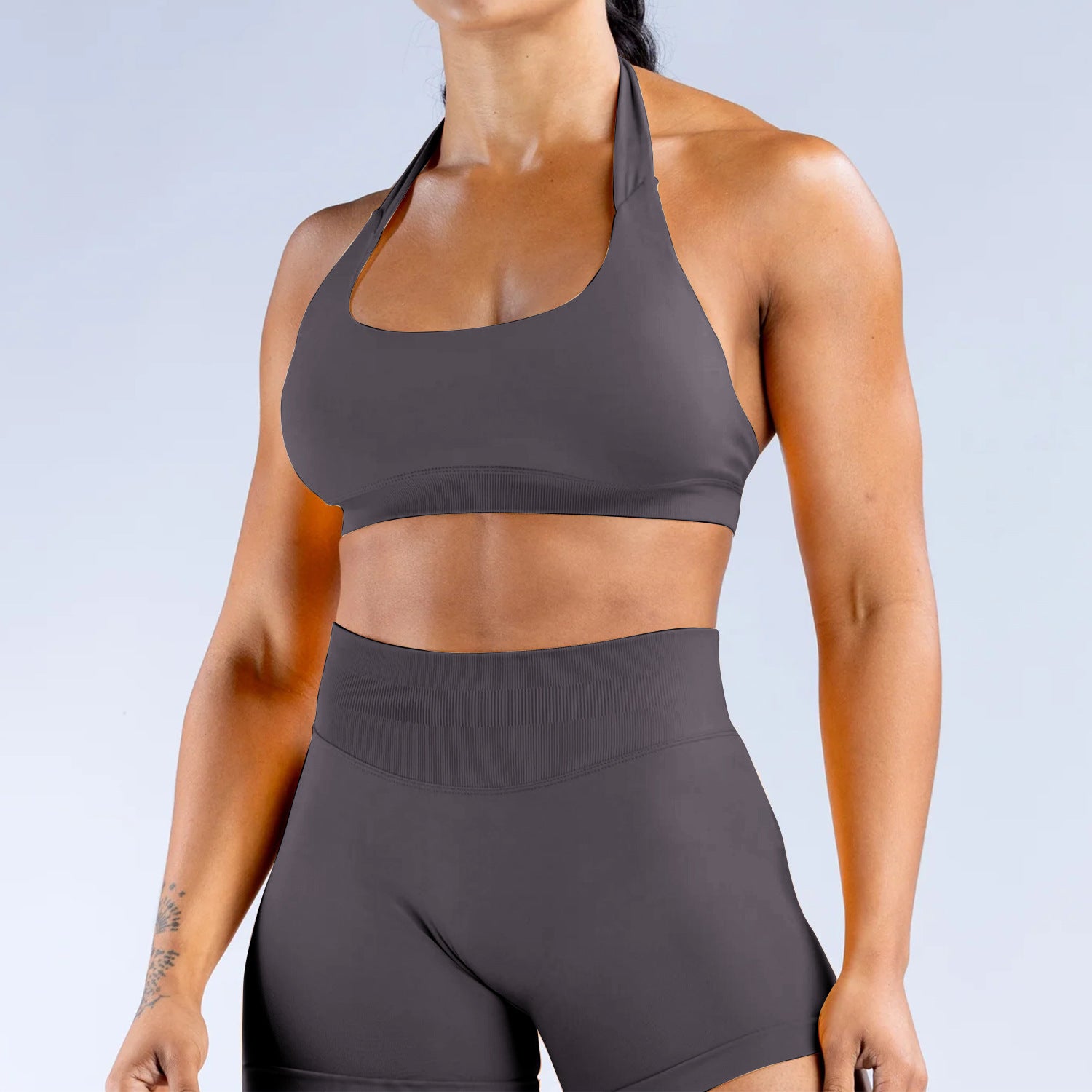 Backless Yoga Sports Bra for Women Seamless Fitness